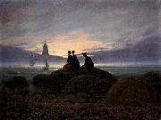 Caspar David Friedrich Moonrise by the Sea china oil painting artist